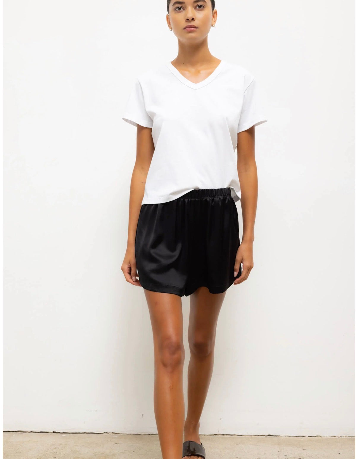 Margo V Neck in White