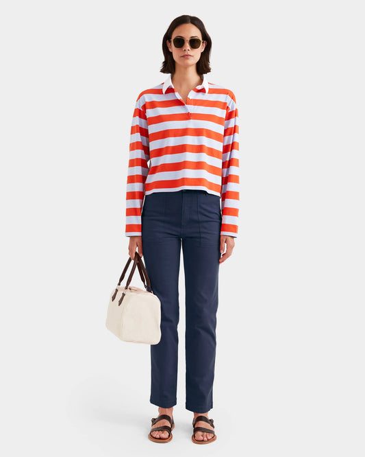 The Lexie in Light Blue/Poppy