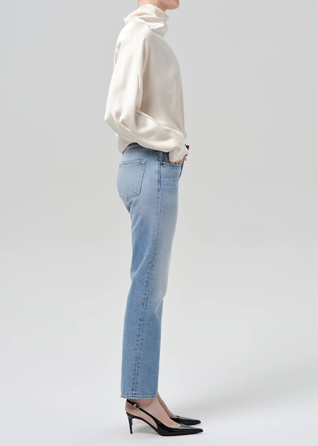 Savannah Cigarette Jean in Sunlit