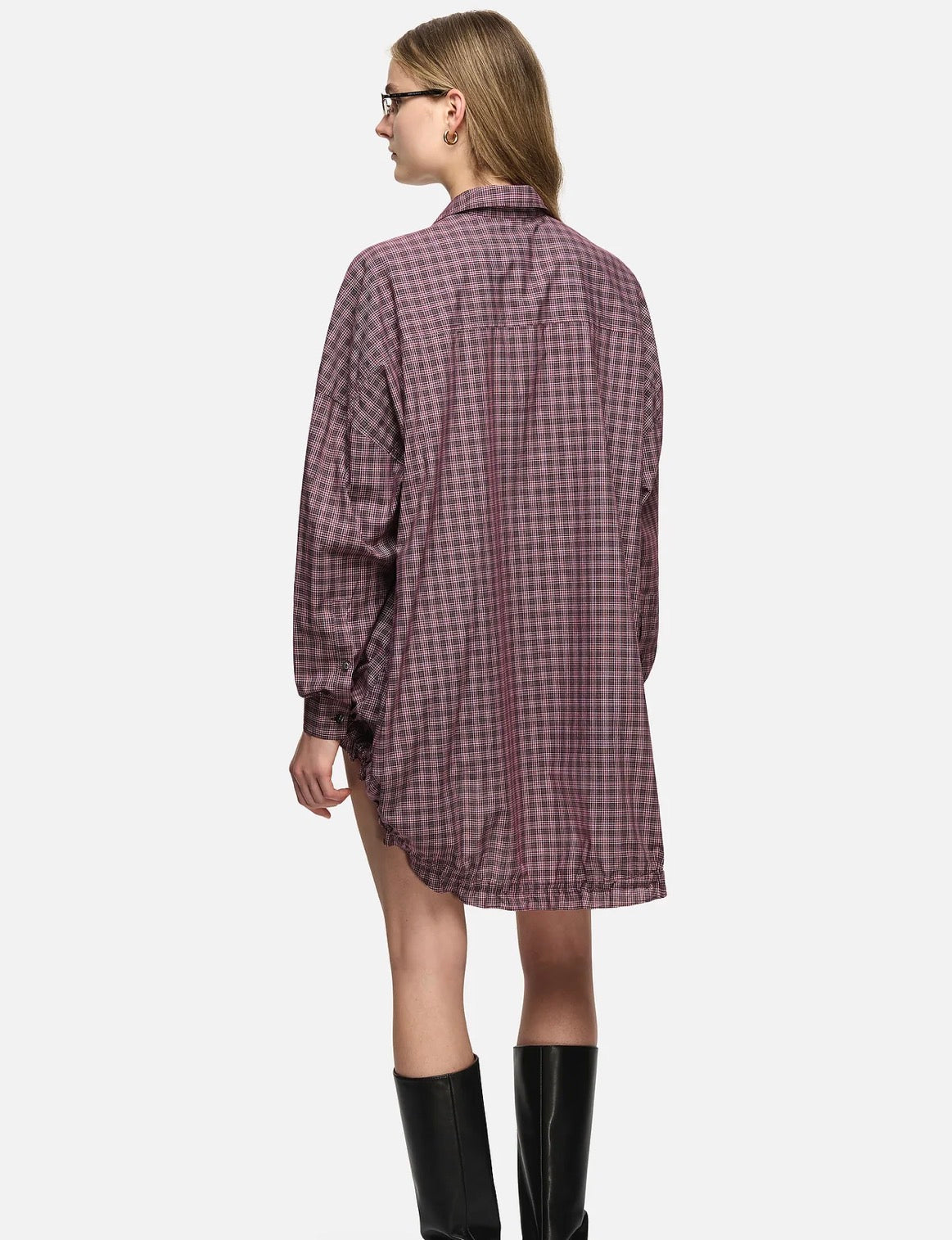 Athena Shirt in Burgundy