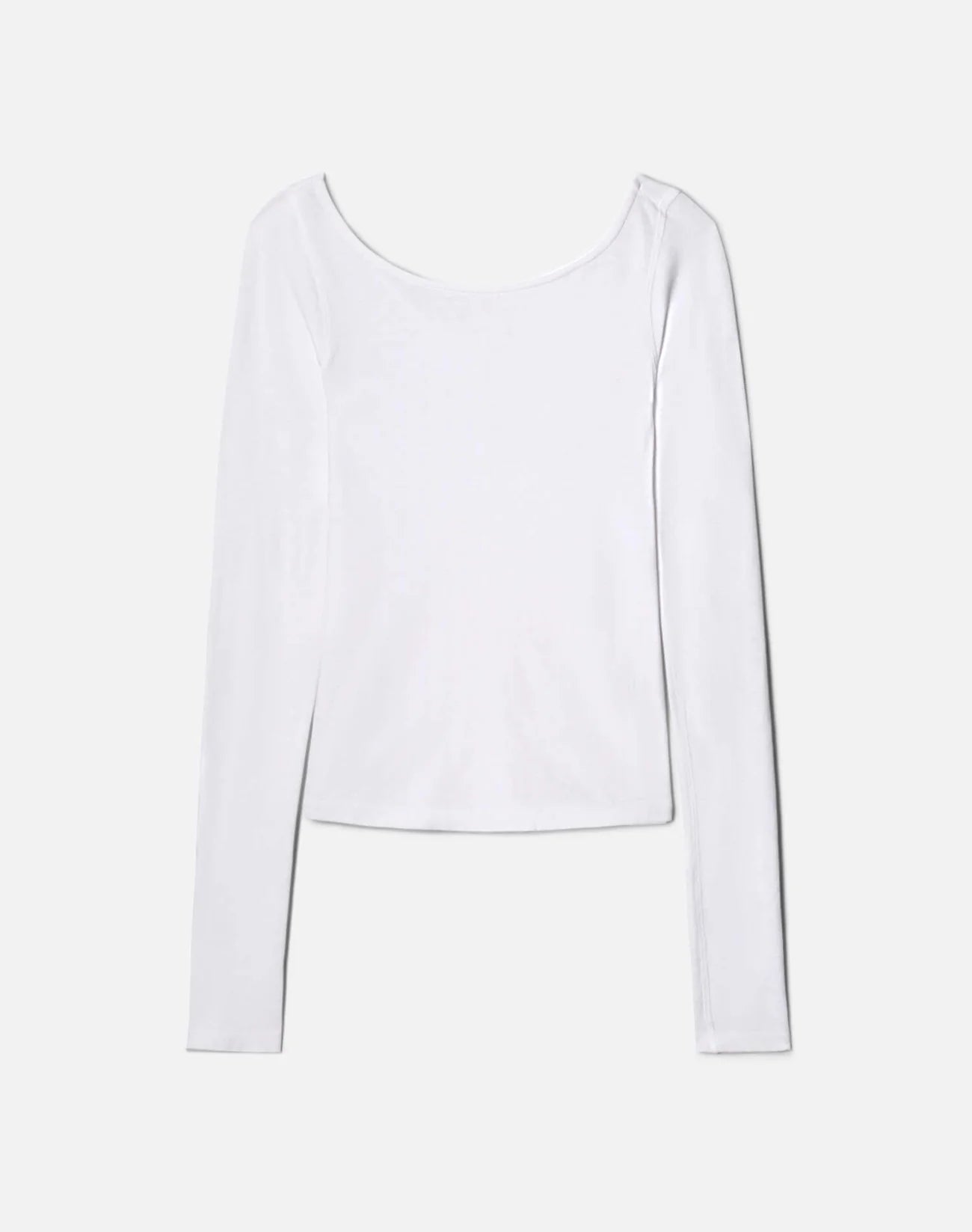 Monroe Tee in Optic White