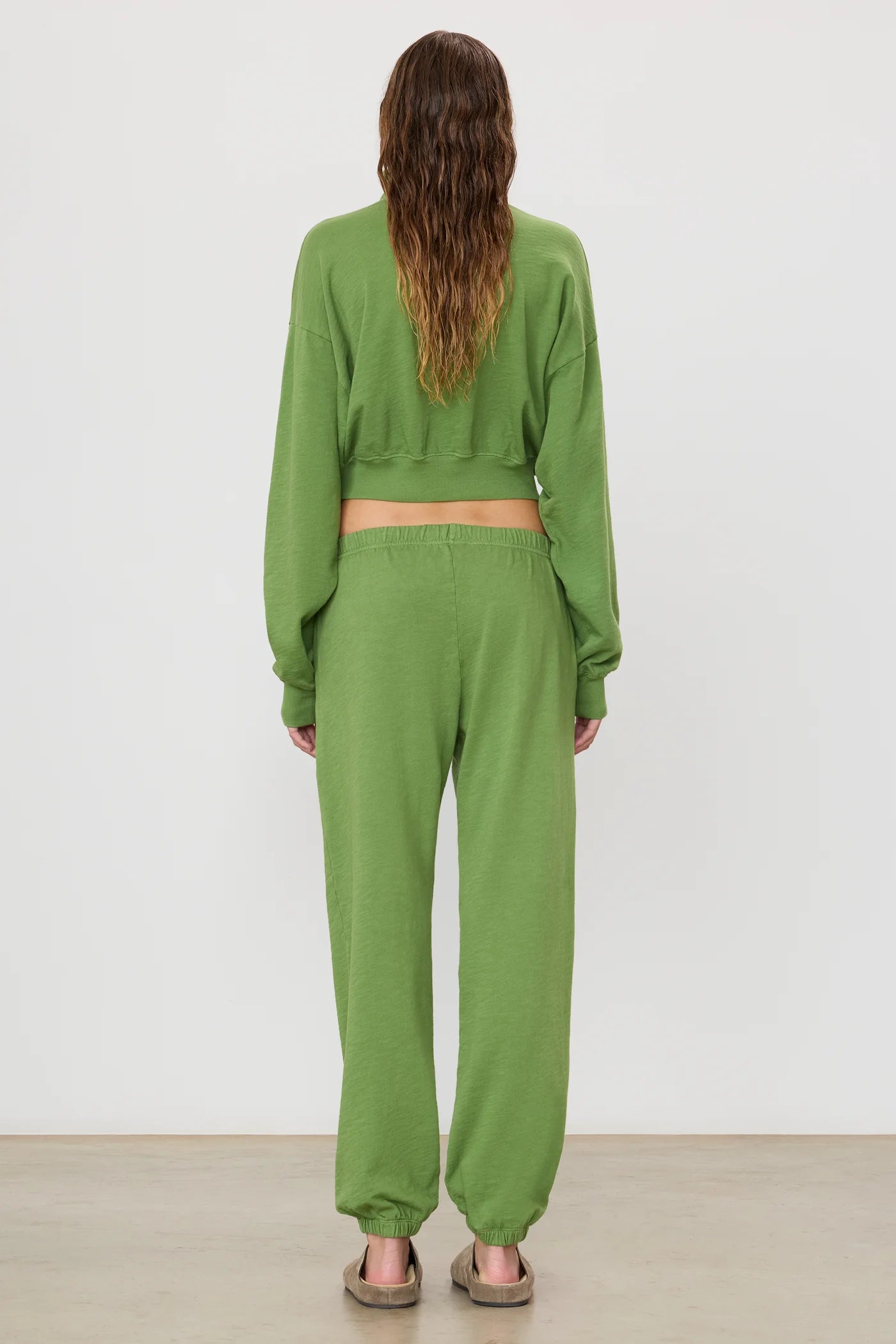 Boyfriend Pocket Sweatpant in Fern