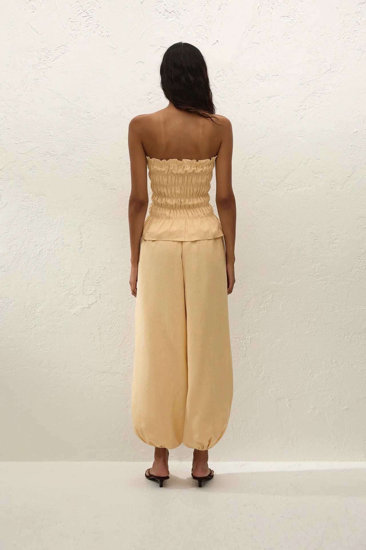 Kortez Balloon Pant in Daffodil