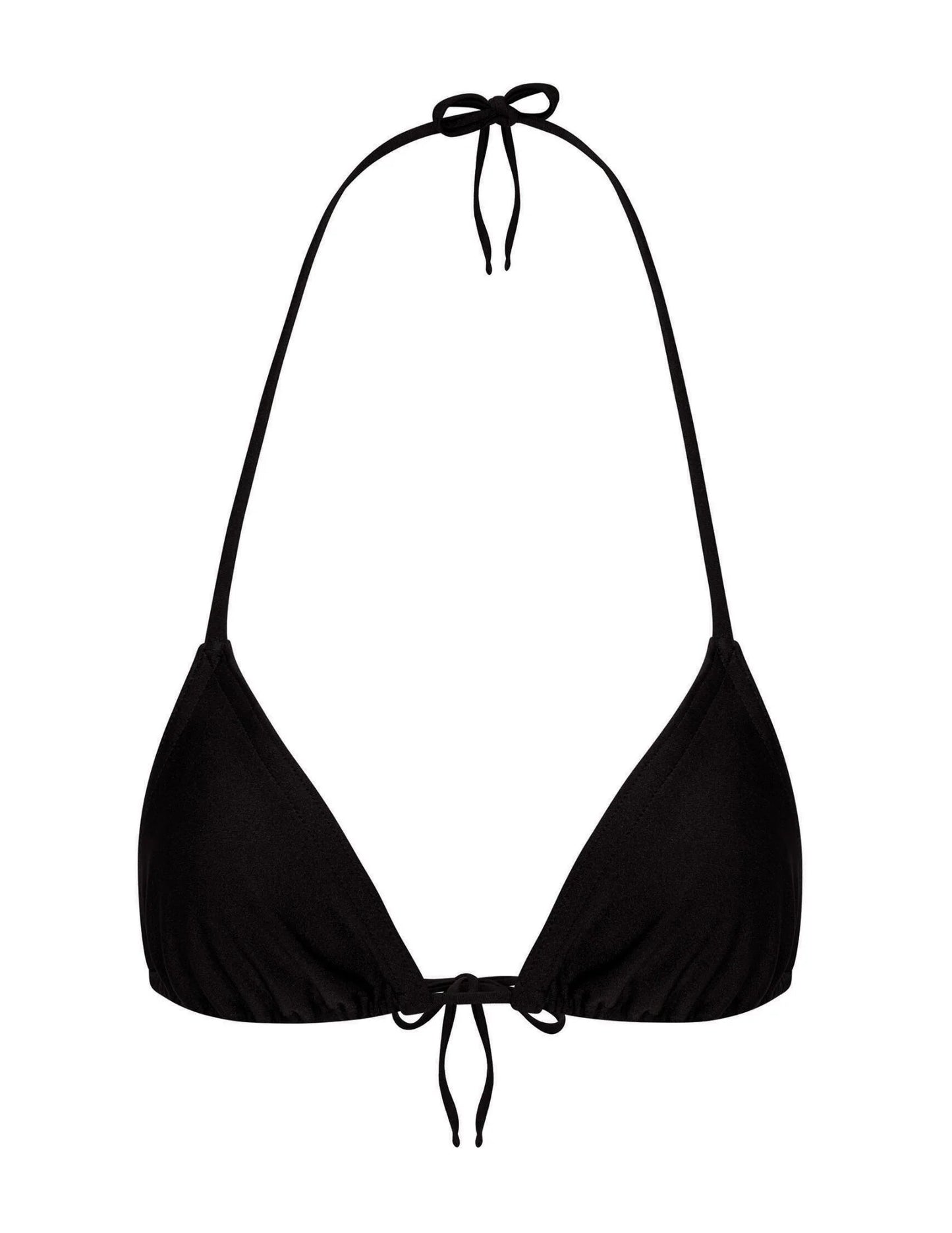 Triangle Bikini Top in Black