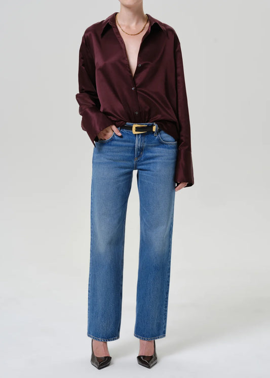 Faye Vintage Straight in Pastis
