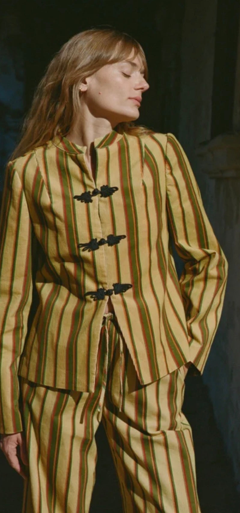 Rowan Jacket in Venice Stripe