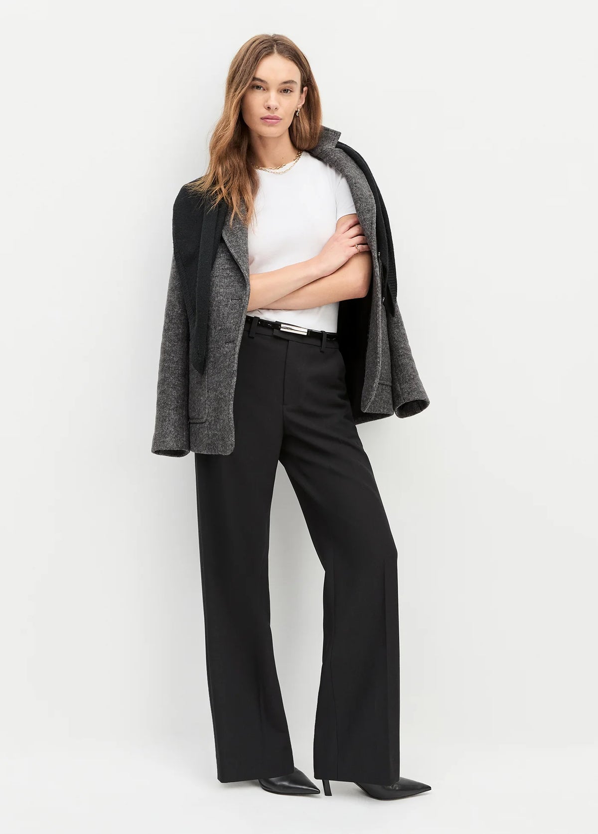 The Triangle Scarf in Black