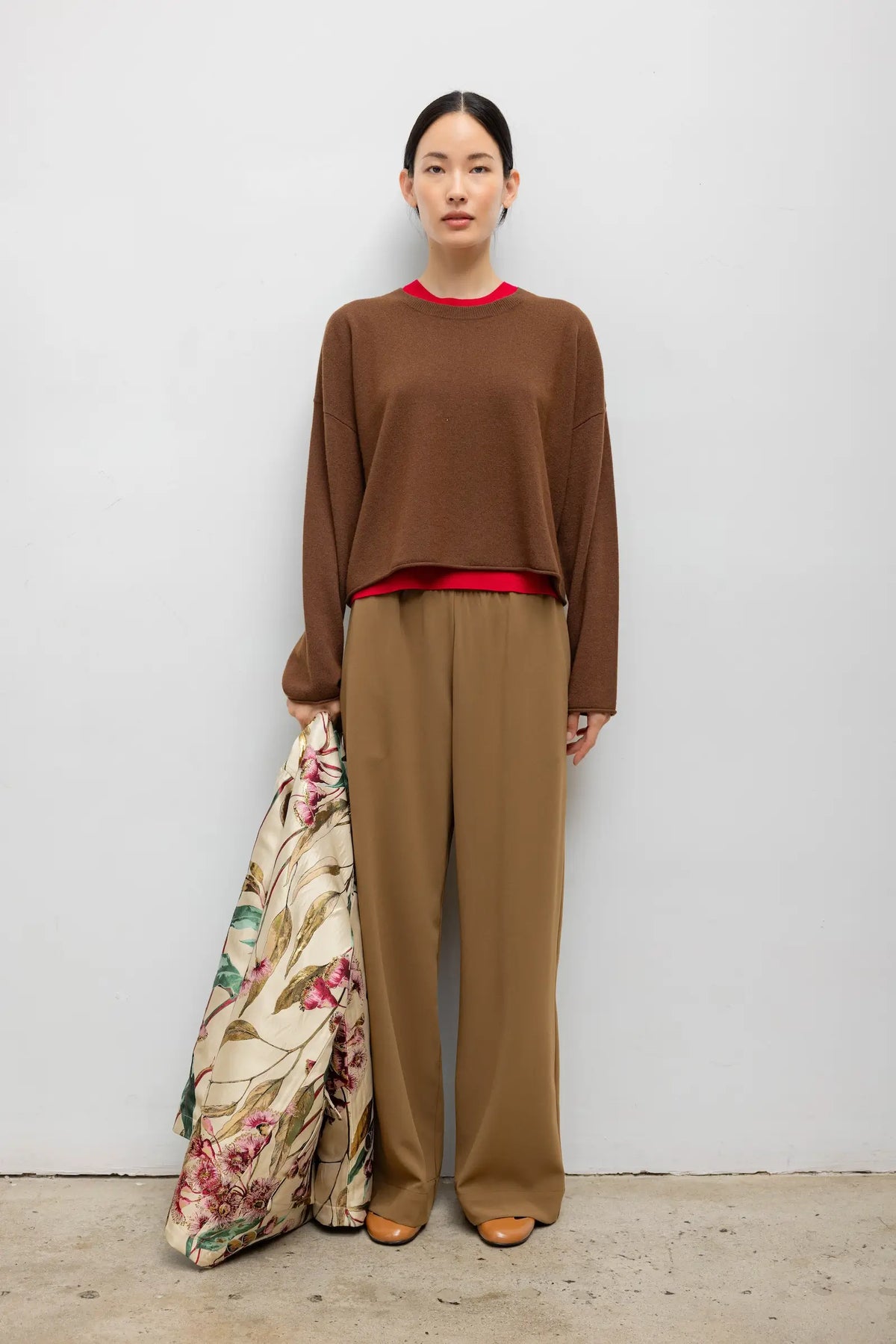 Arielle Pocket Pant in Tortoise