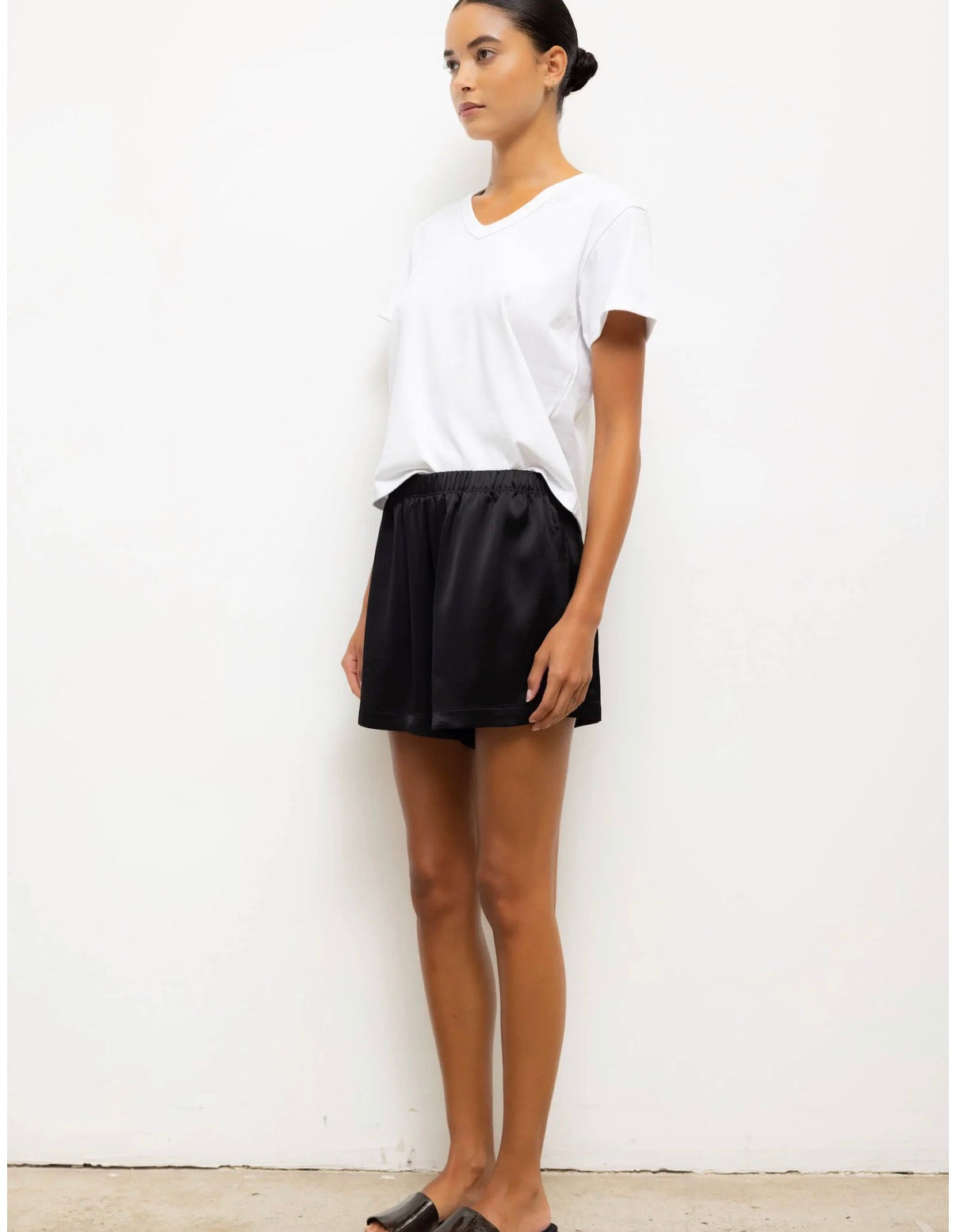 Margo V Neck in White