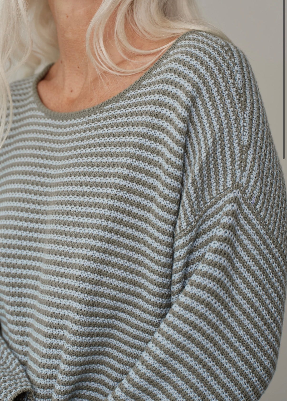 The Knit Stripe Sweater