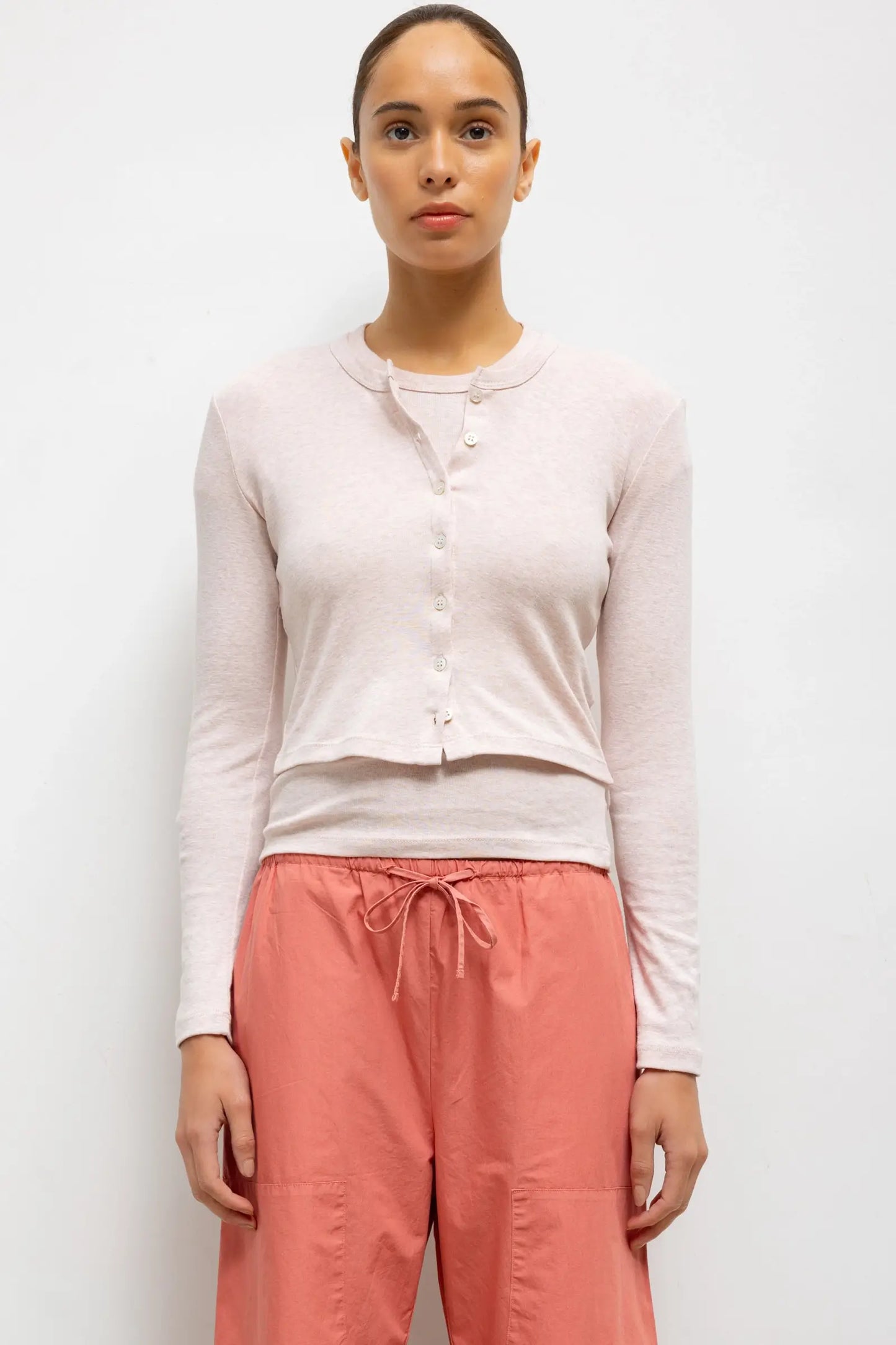 Nando Cardigan in Petal Melange