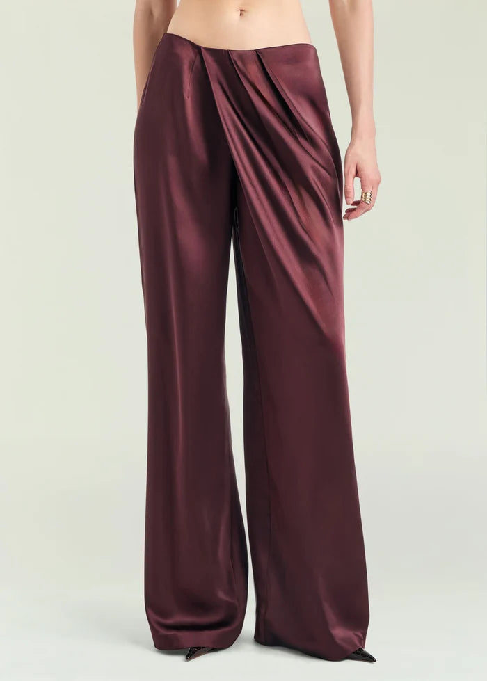 Camryn Pant in Bordeaux