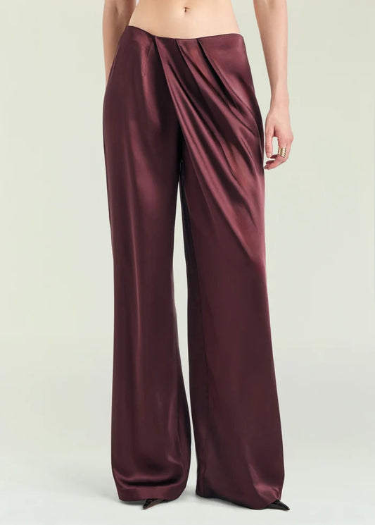 Camryn Pant in Bordeaux
