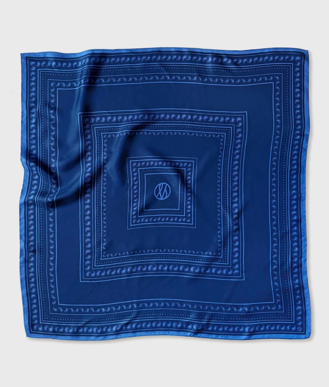Paisley Scarf in Royal Blue