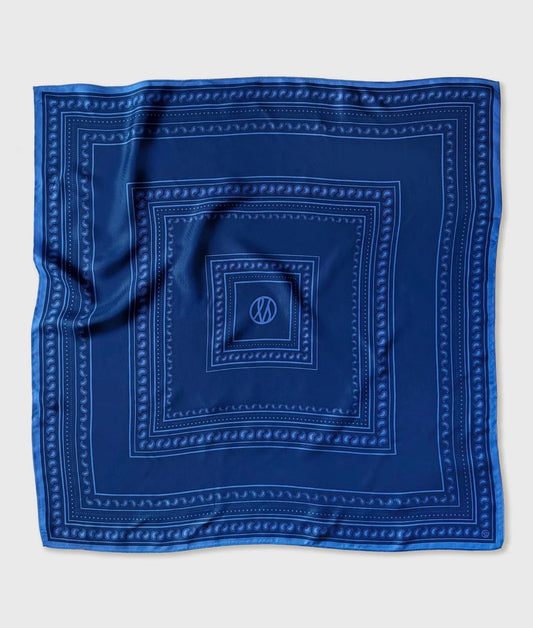 Paisley Scarf in Royal Blue