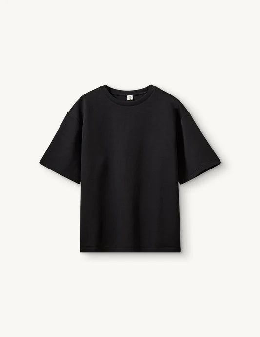 TG Bow Tee in Black