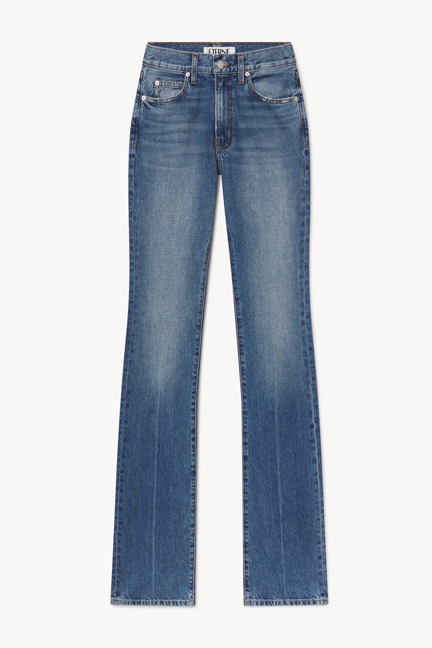 Chloe Straight Leg in Medium Indigo
