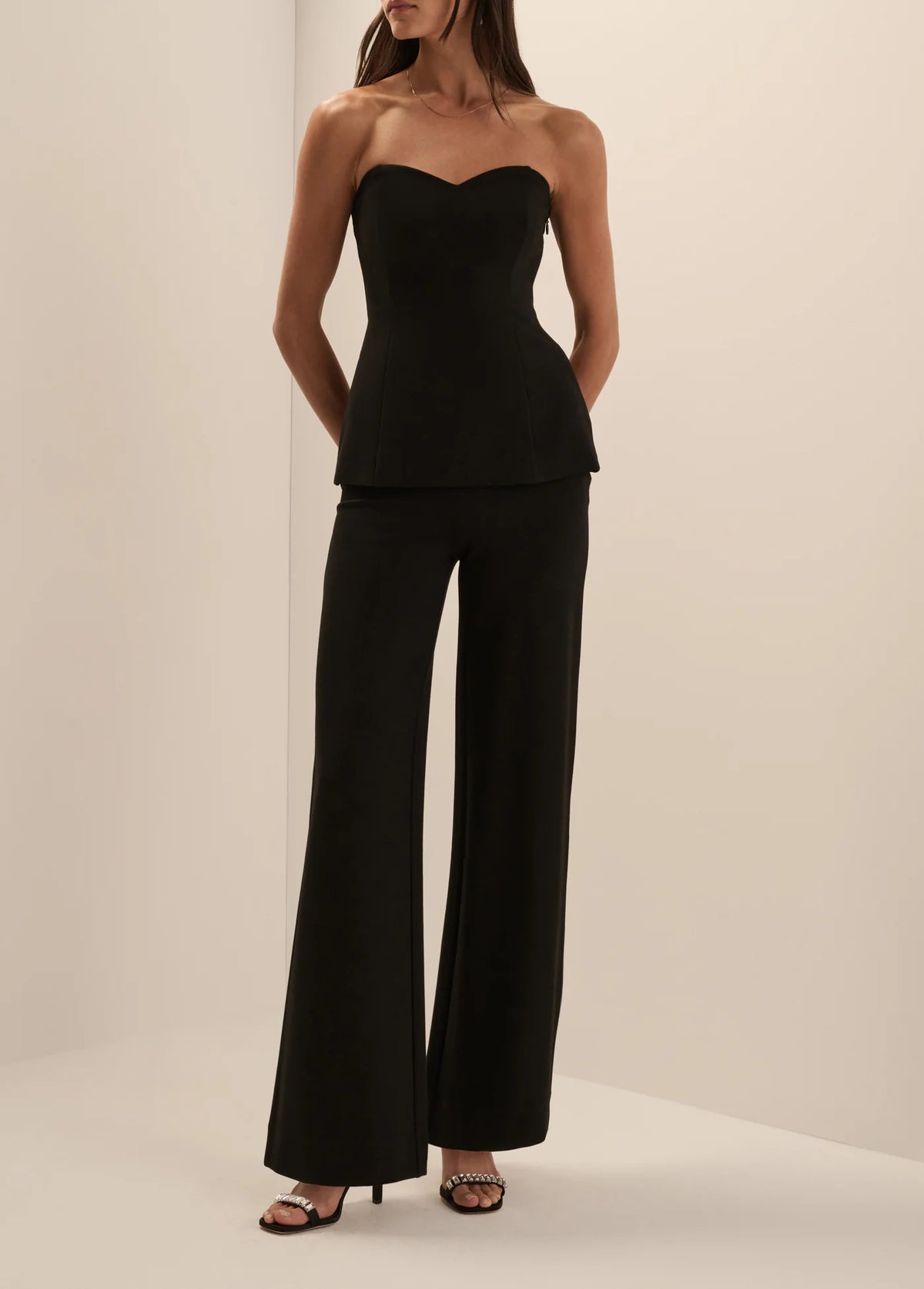 The Almost Yours Bustier in Black