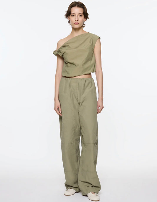 Cocoon Trackpant in Clay