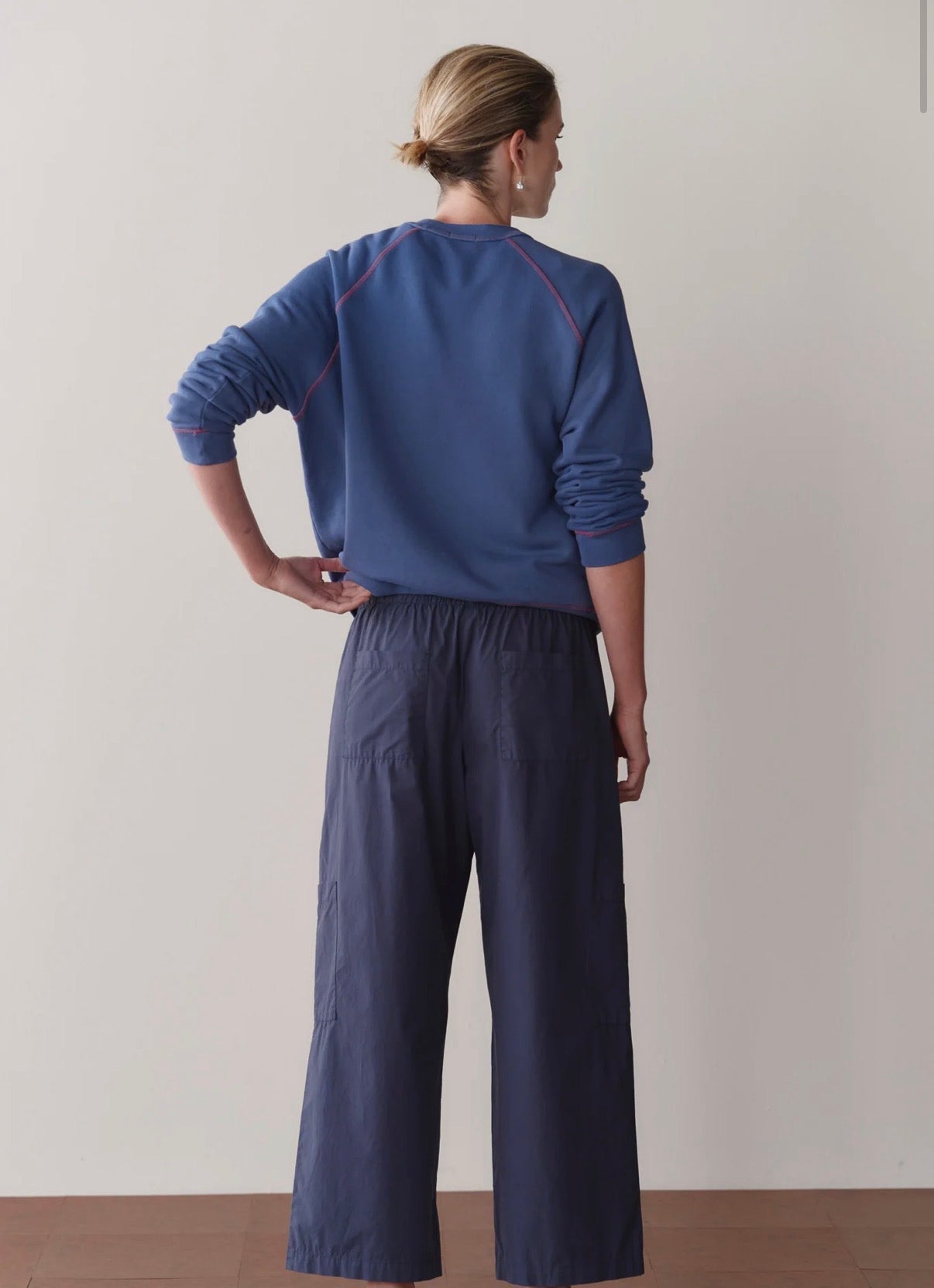 The Pop Drawstring Cargo Pant In Midnight