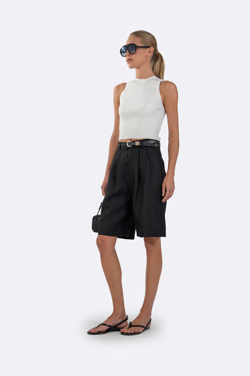 Carla Culottes in Black