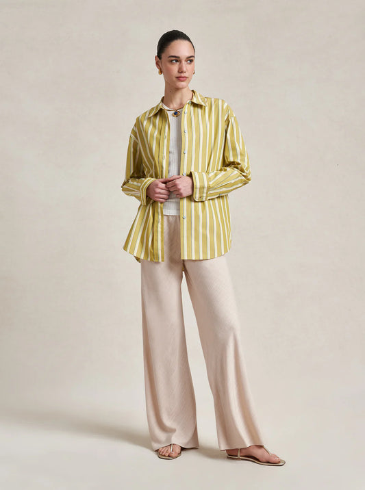 Linen Colby Pant in Sand