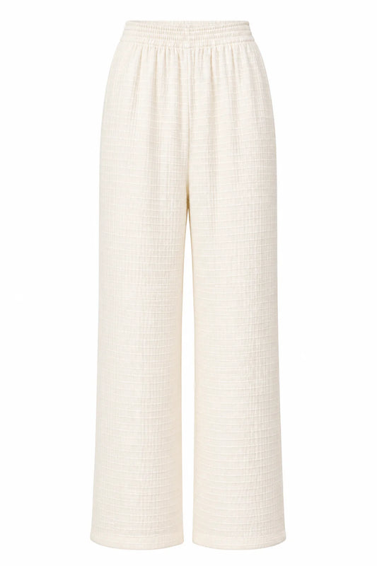 Mika Pants in Cream Stripe