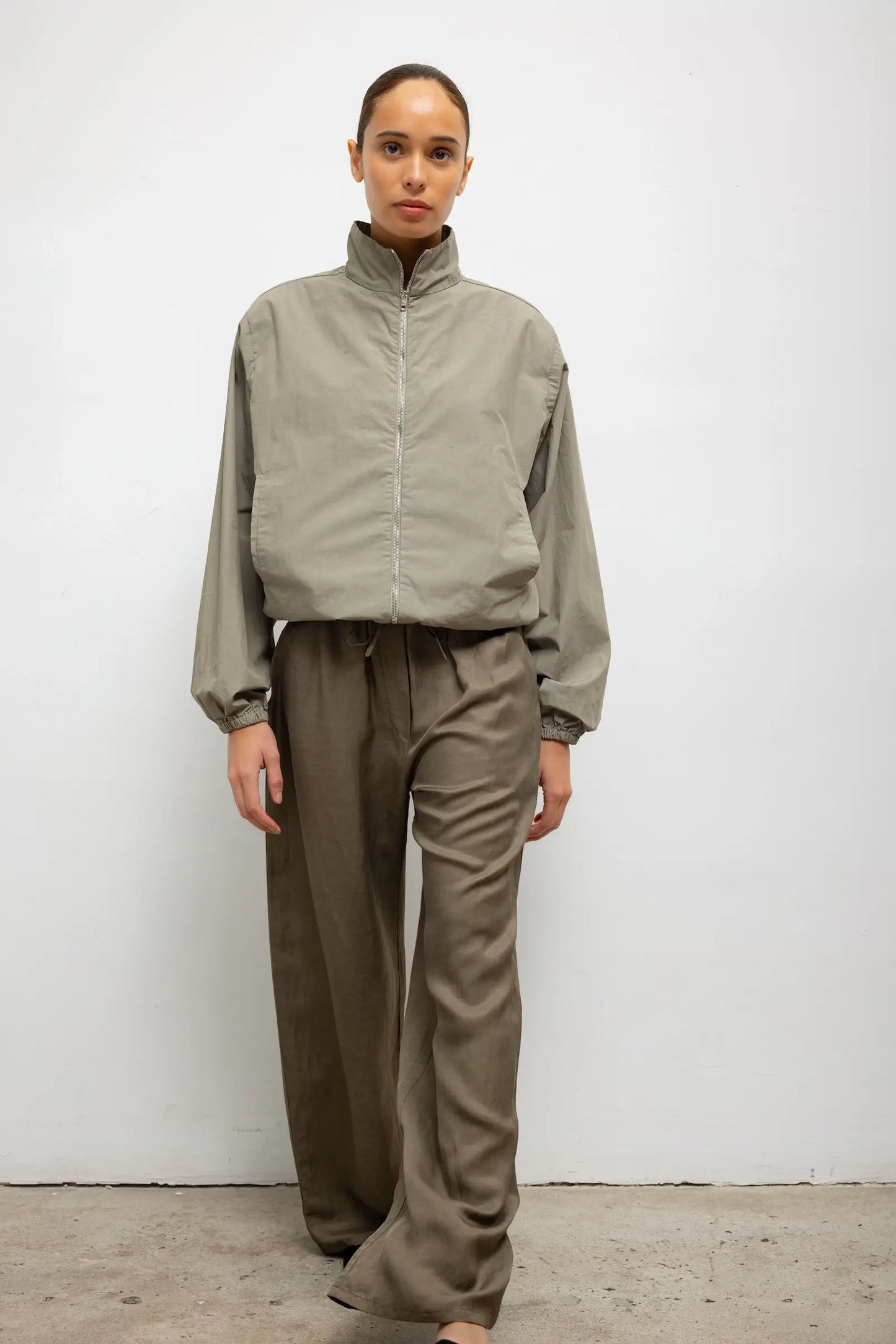 Kyoto Windbreaker in Cypress