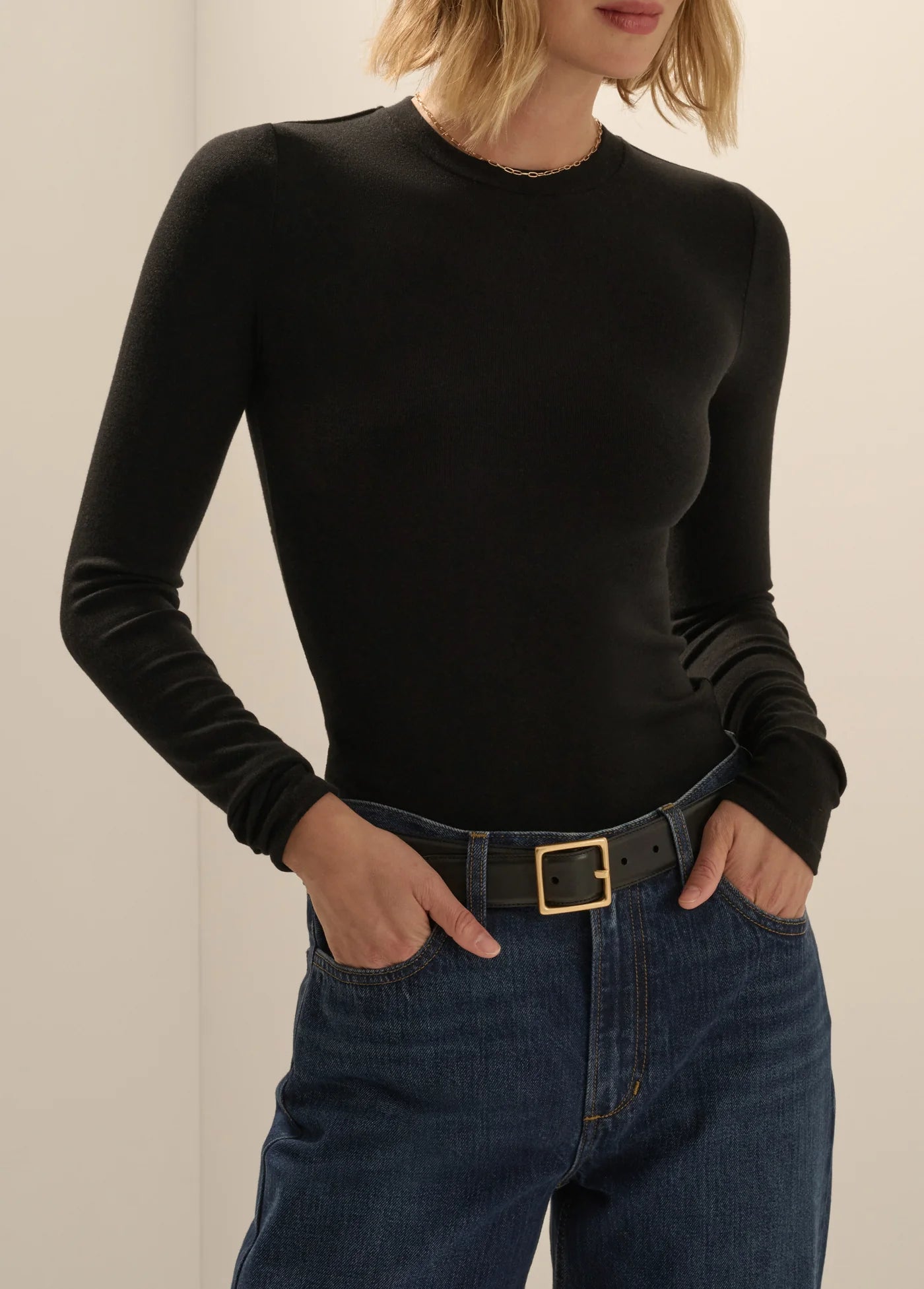 The Heritage Long Sleeve in Black