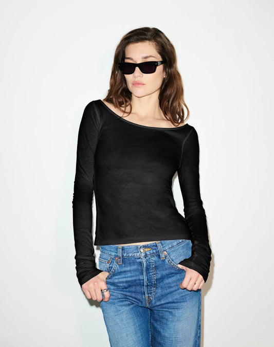 Monroe Tee in Black