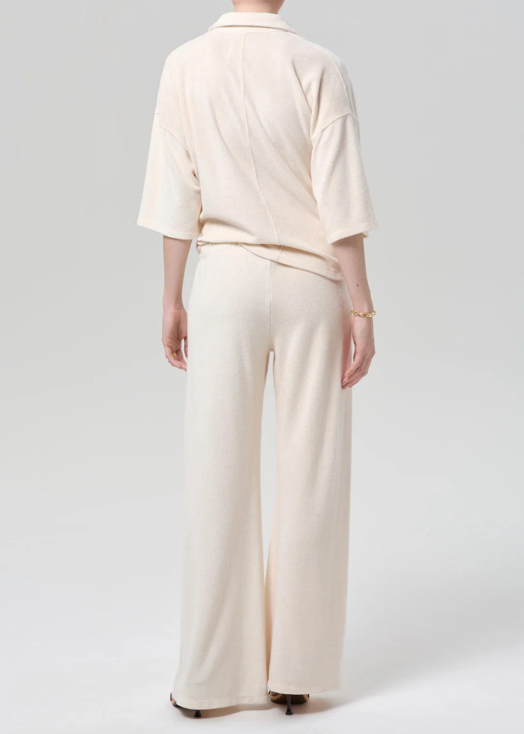 Nora Pull on Pant in Cream