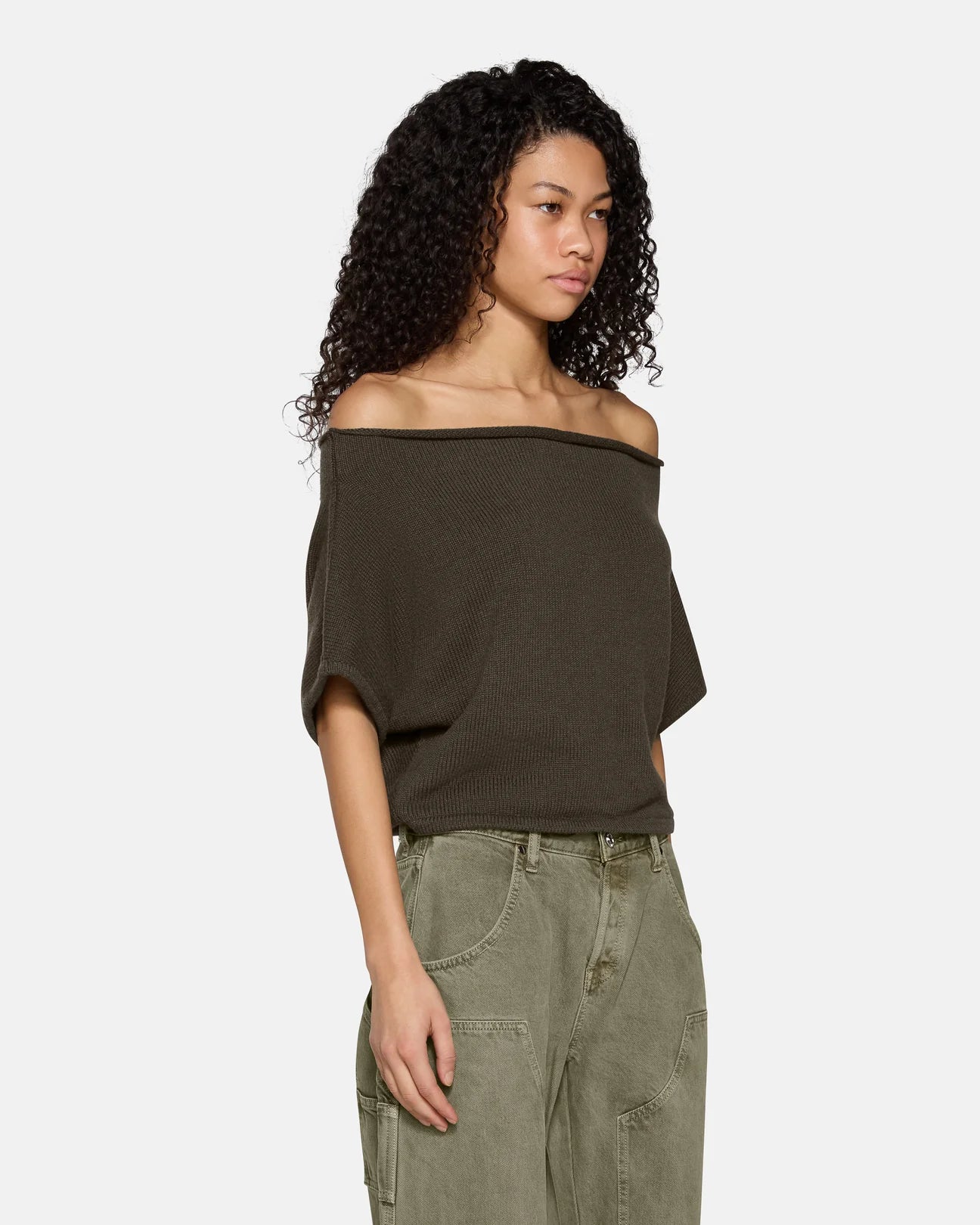 Dahlia Shrug in Army