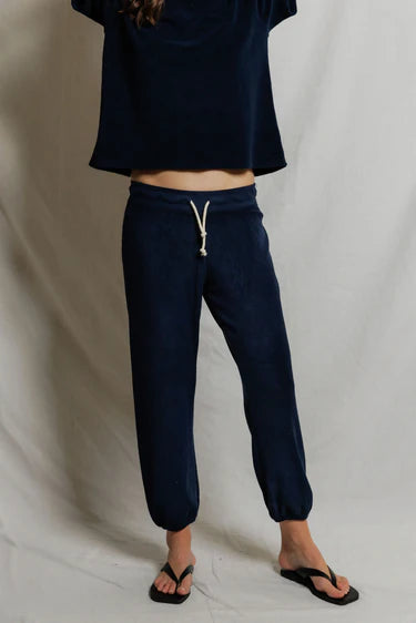 Gogo Loop Terry Jogger in Navy
