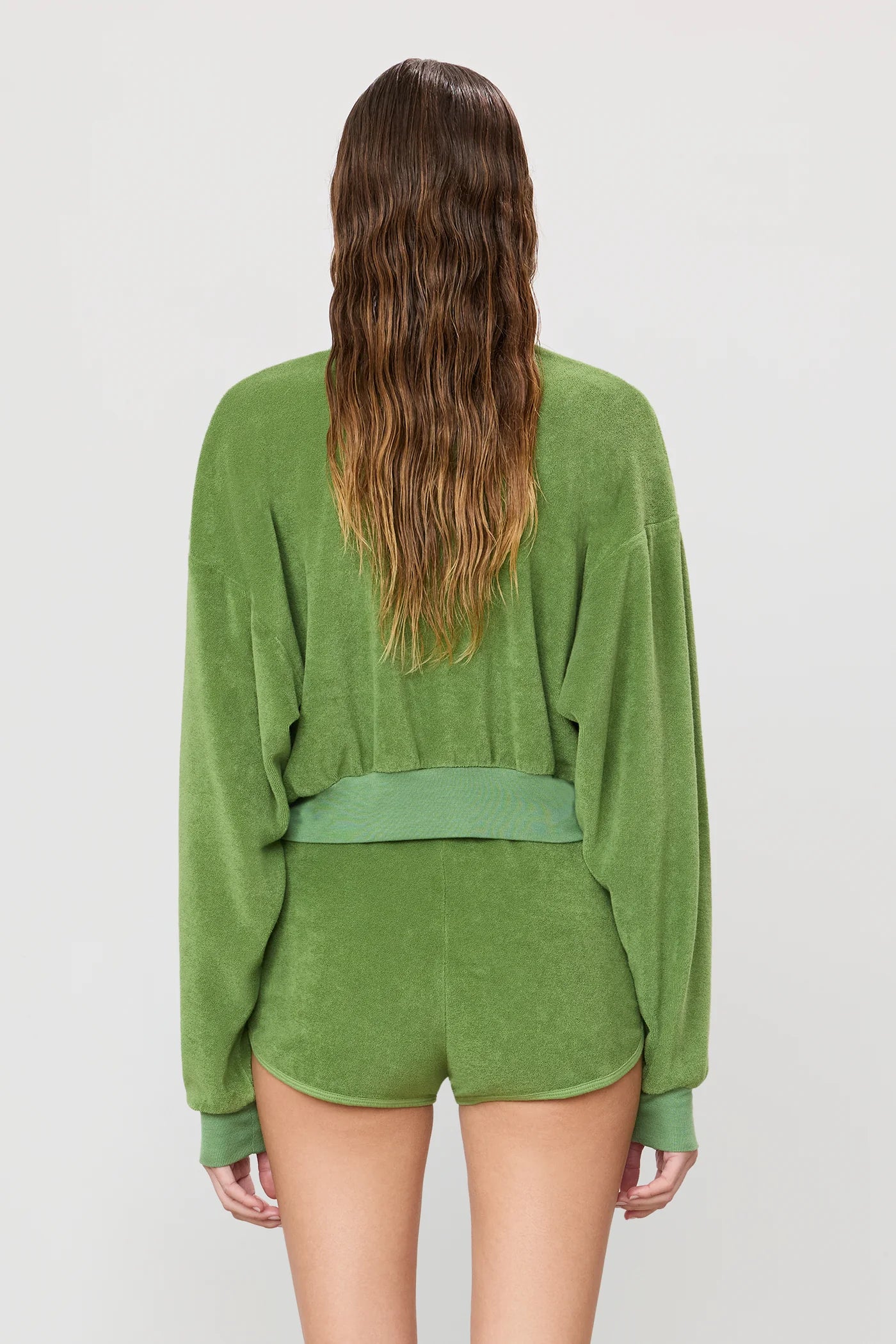 Mini Track Short in Fern