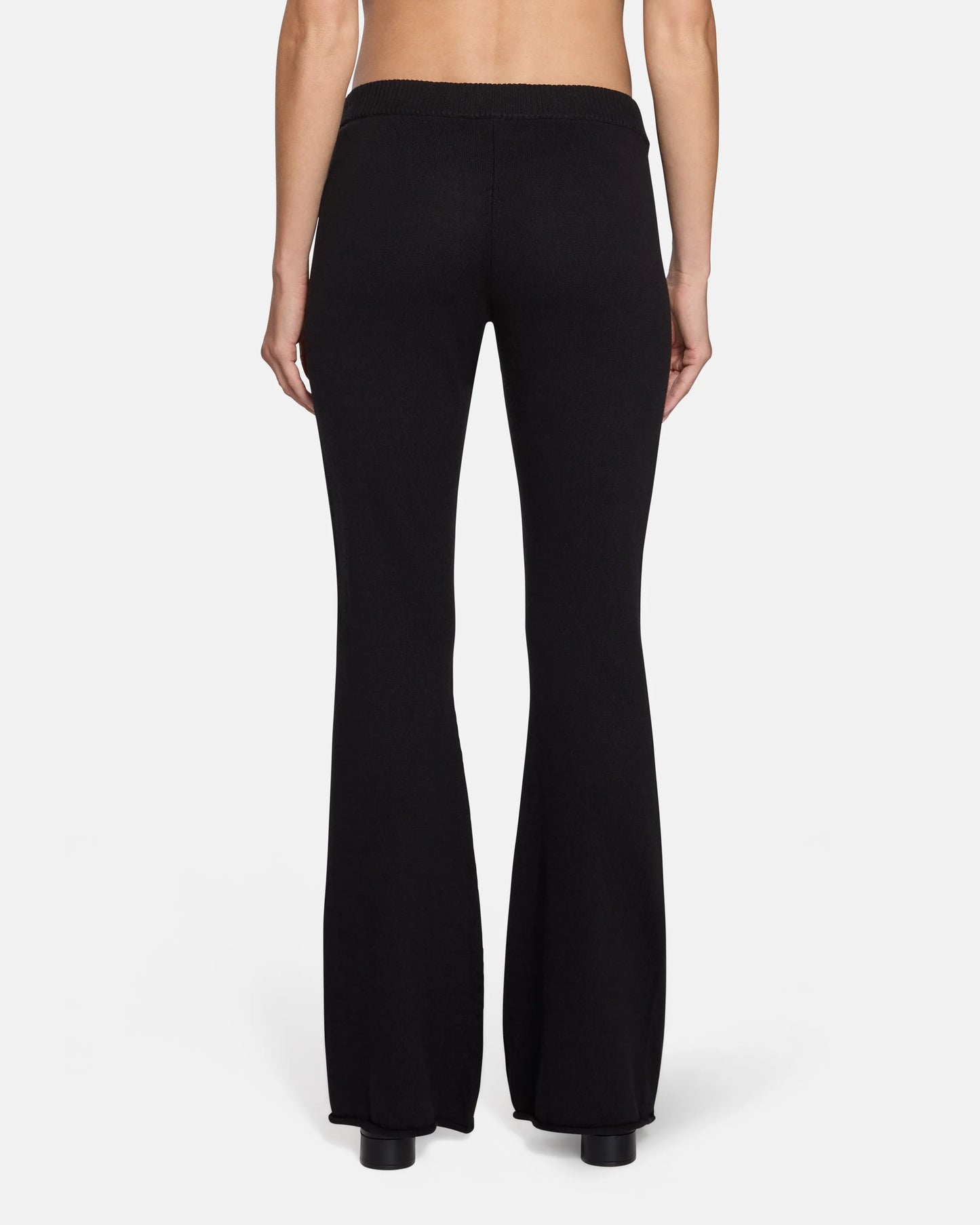 Hadley Bootcut Knit Pant in Black