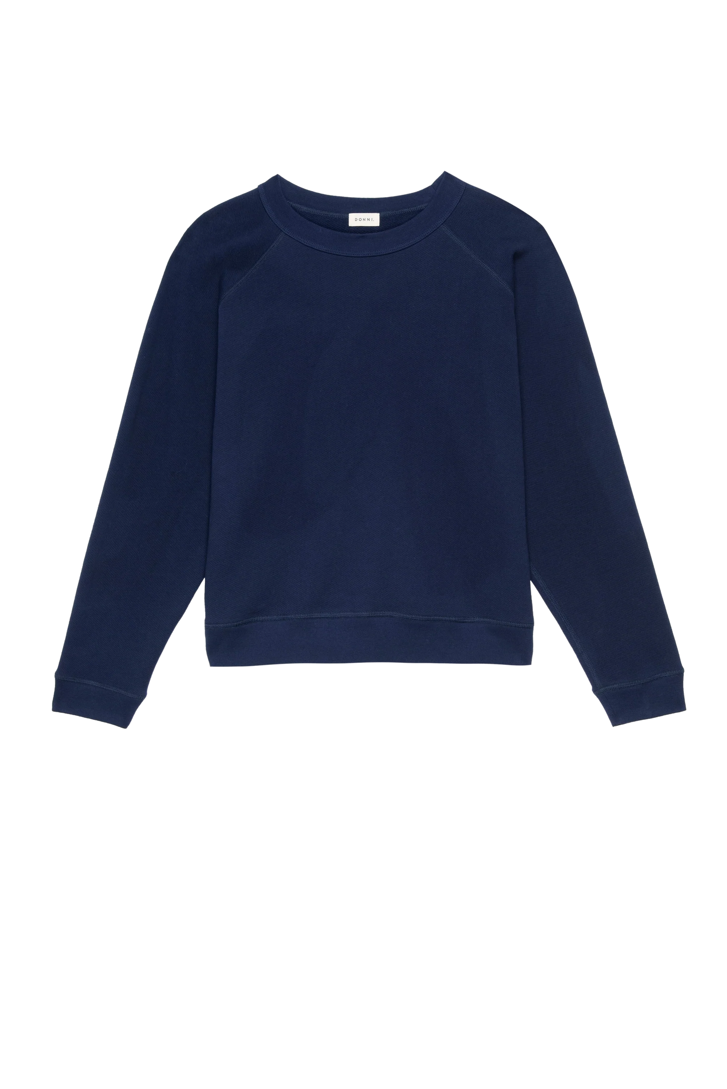 Eco-Terry Crewneck in Navy