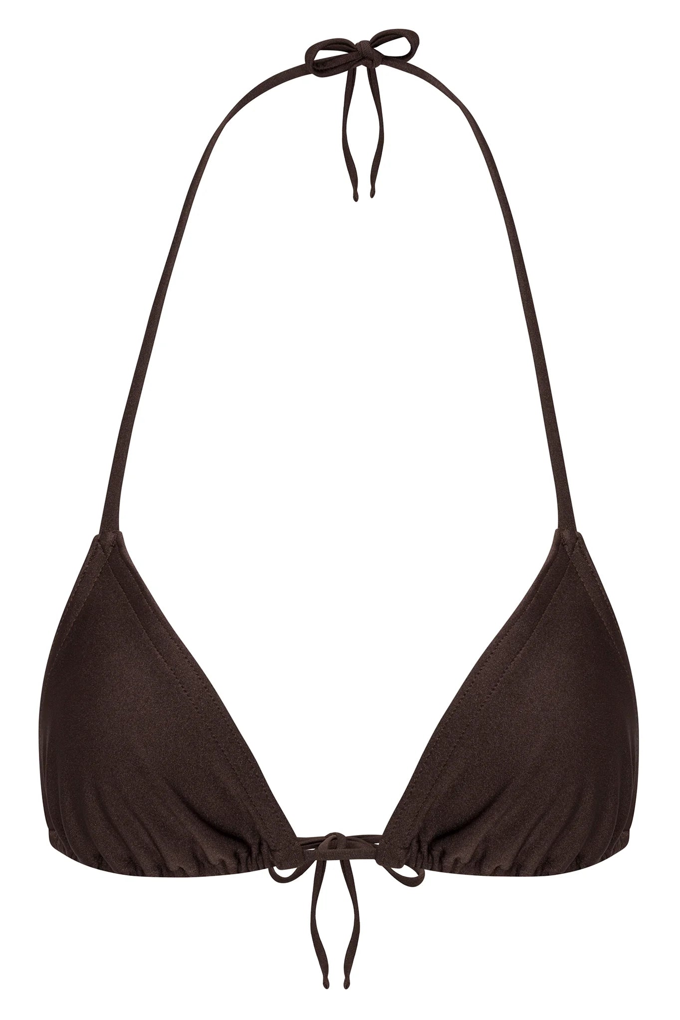 Triangle Bikini Top in Americano