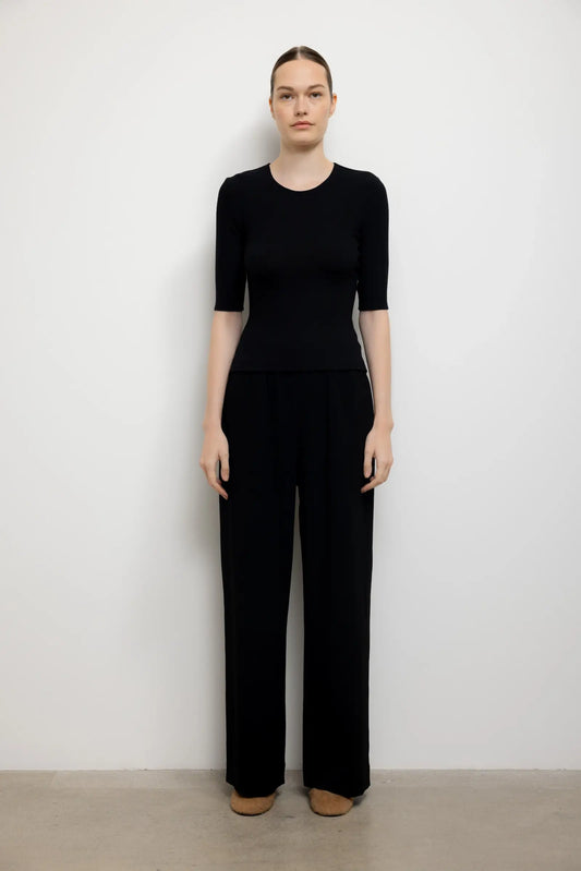 Arielle Pocket Pant in Black