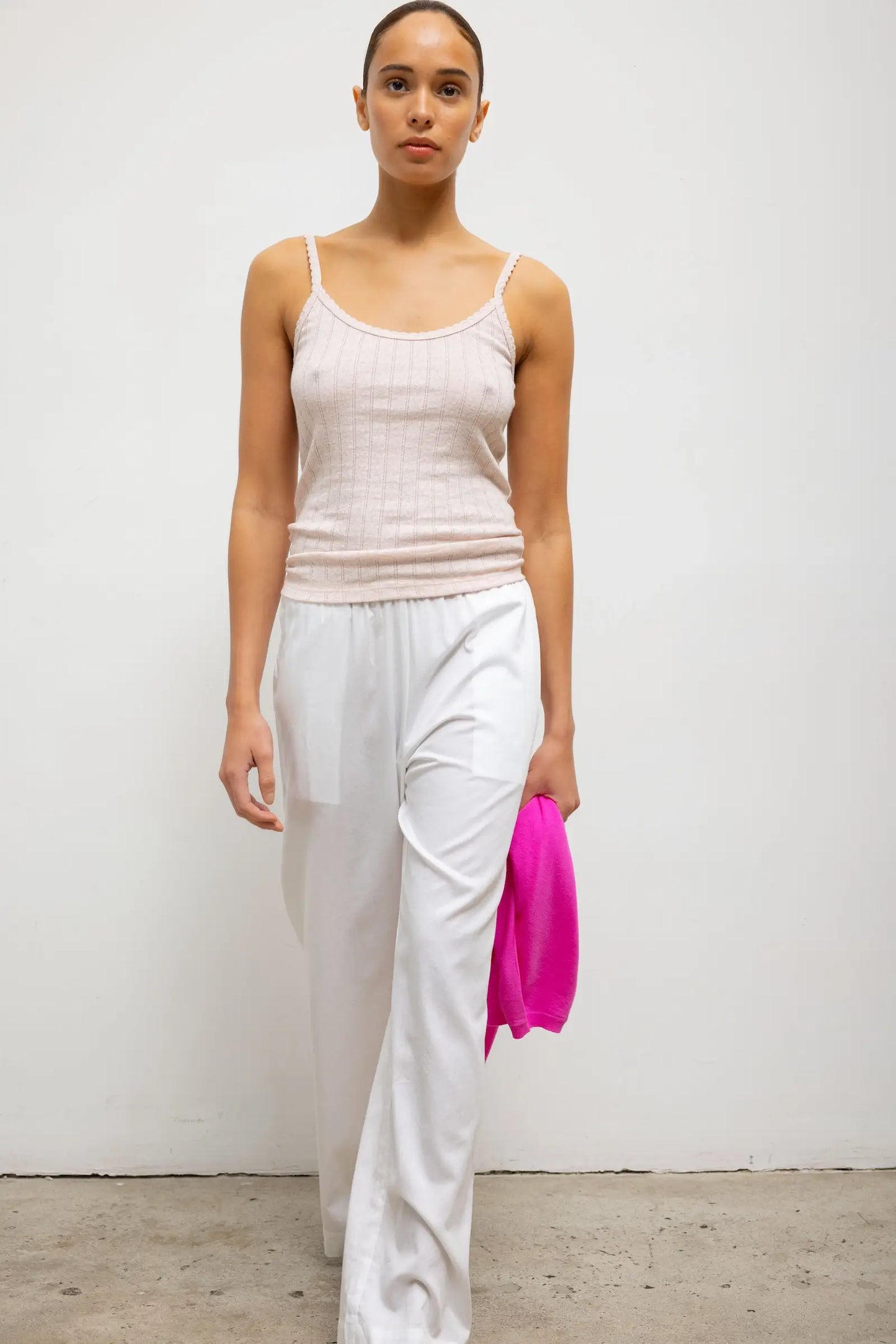 Yoko Pocket Pant in White