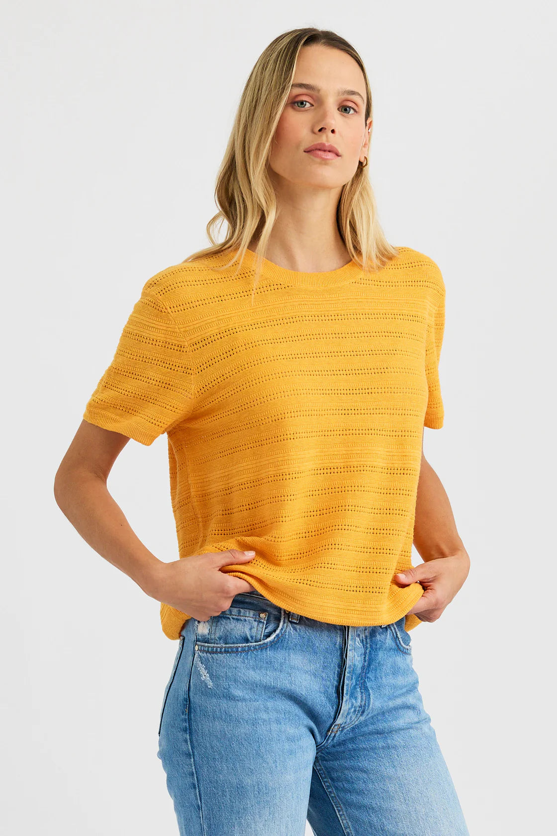 Vika Tee in Marigold