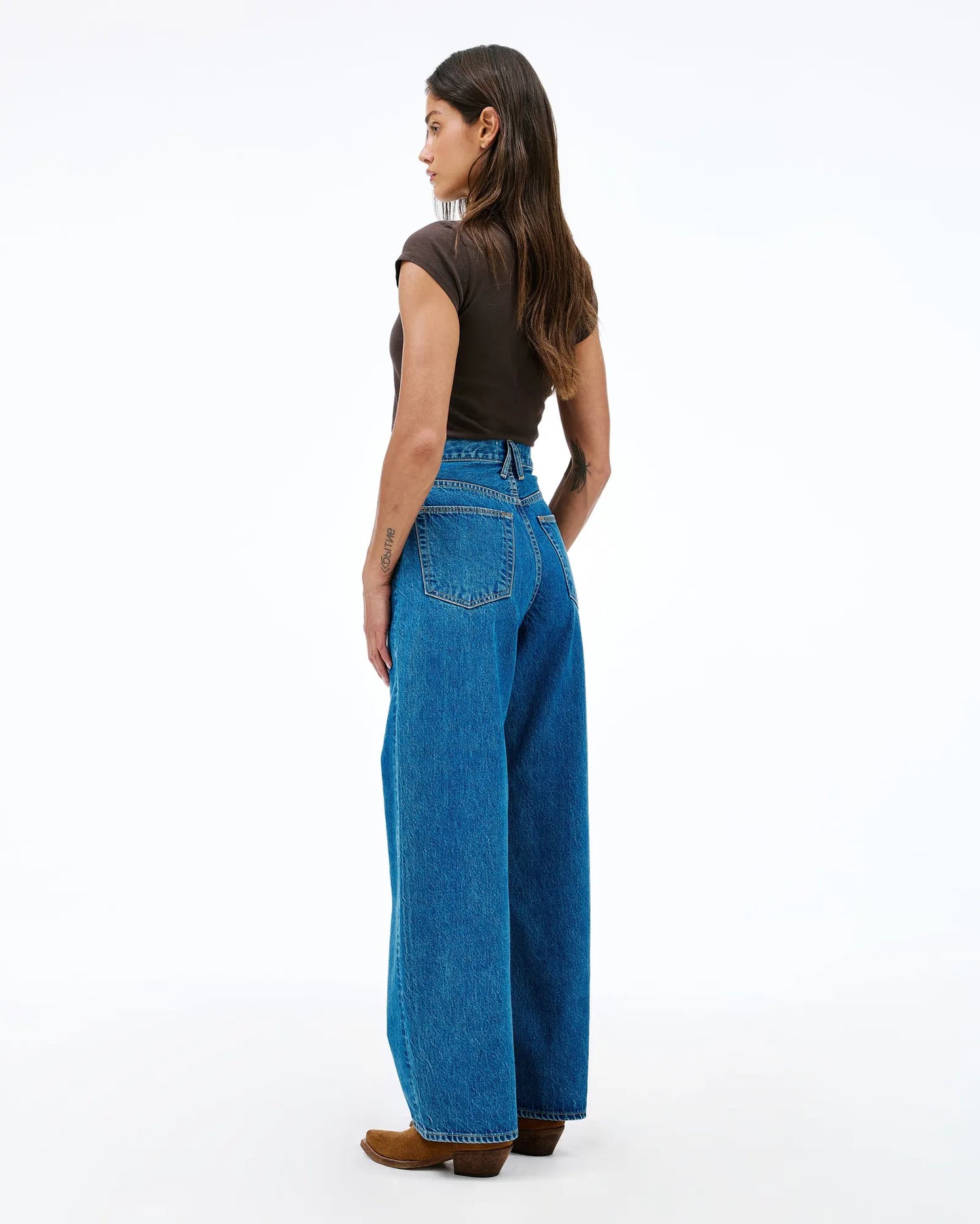 Estelle Wide Leg in Start Me Up Blue