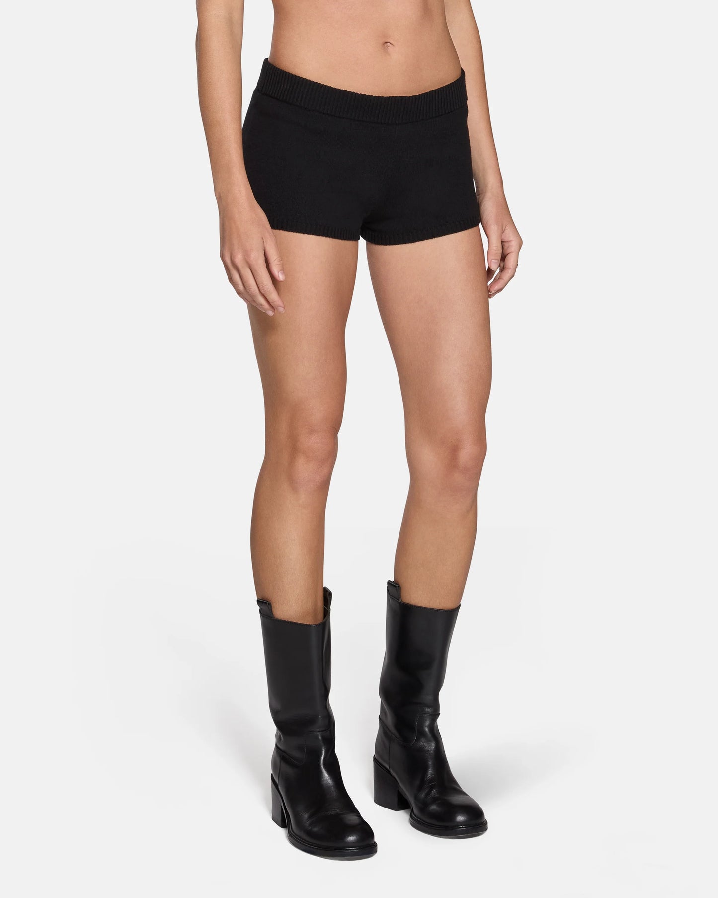 Camden Knit Short in Black