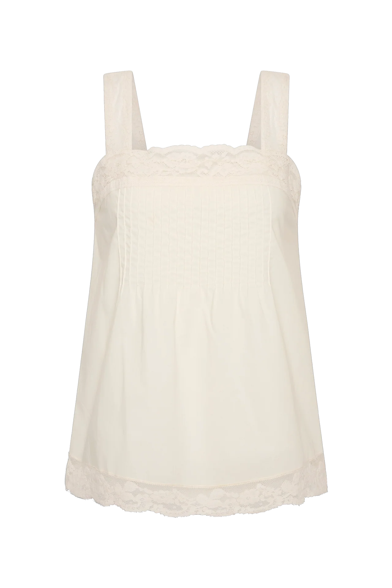 Cristina Top in Mia Lace Ivory