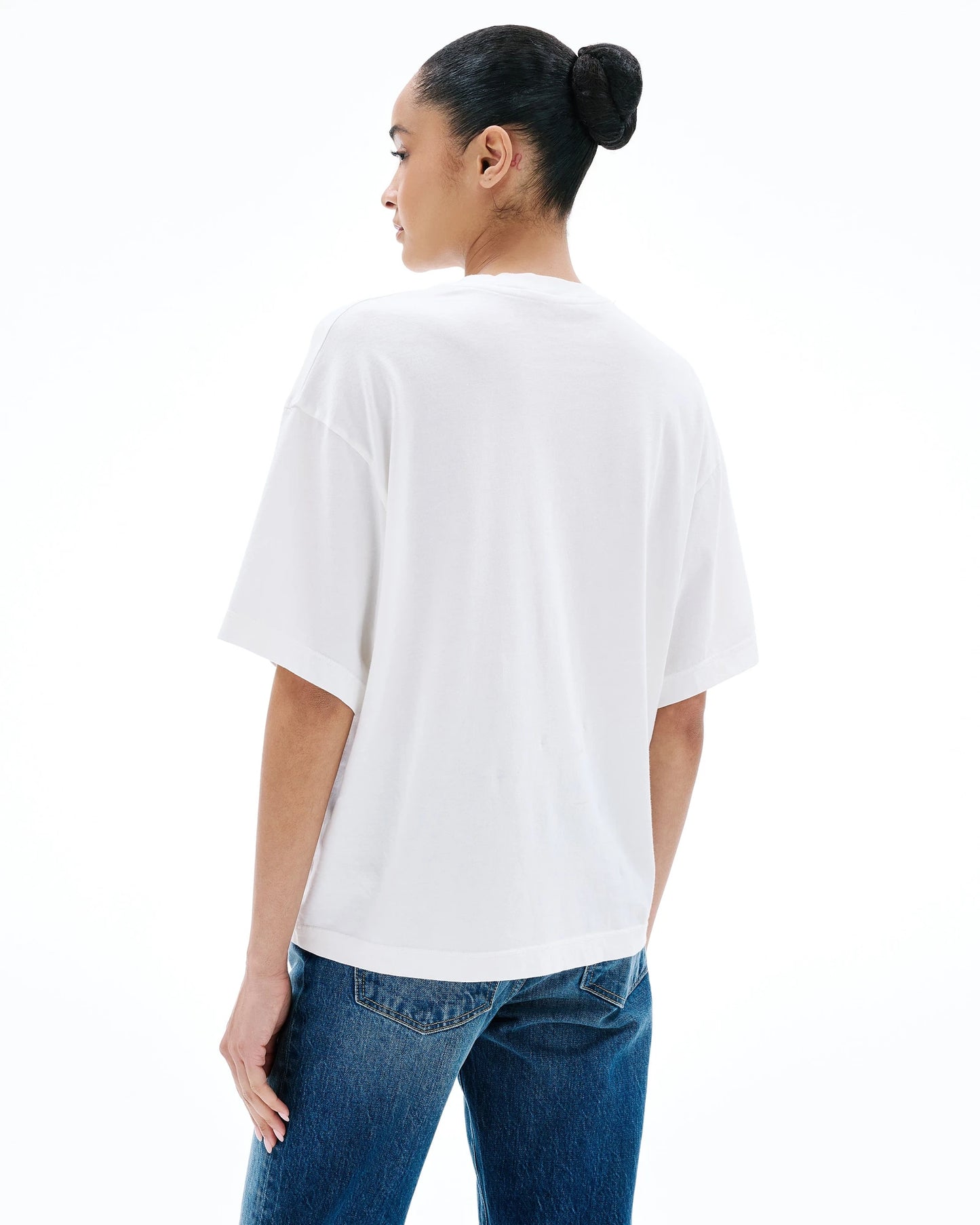 Boyfriend Tee in Natural White