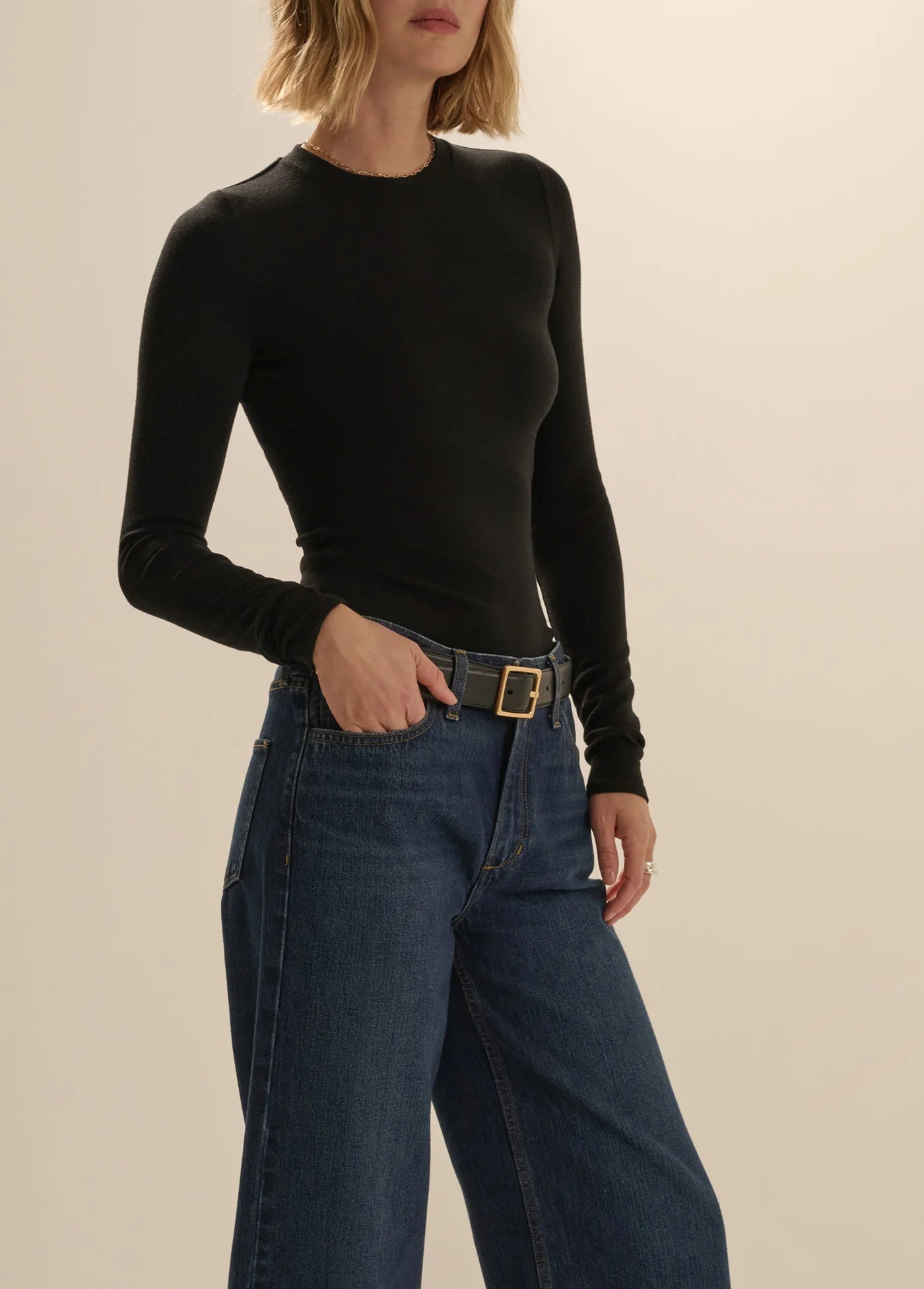 The Heritage Long Sleeve in Black