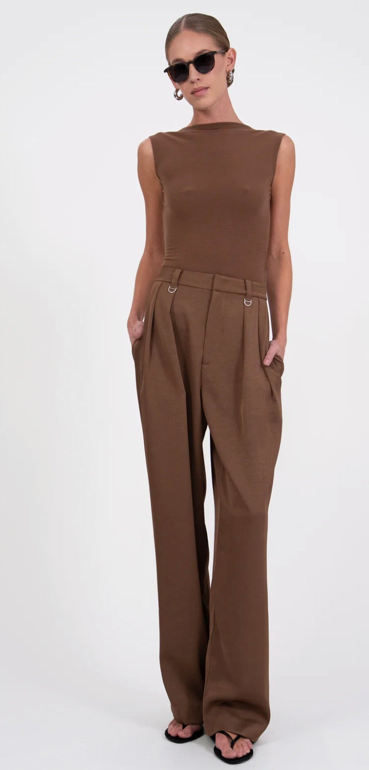 Veronica Top in Camel