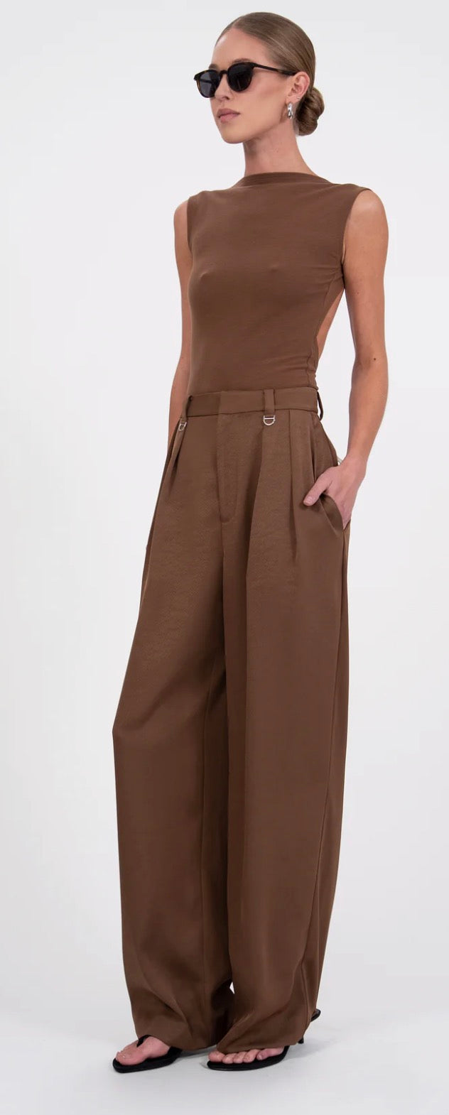 Veronica Top in Camel
