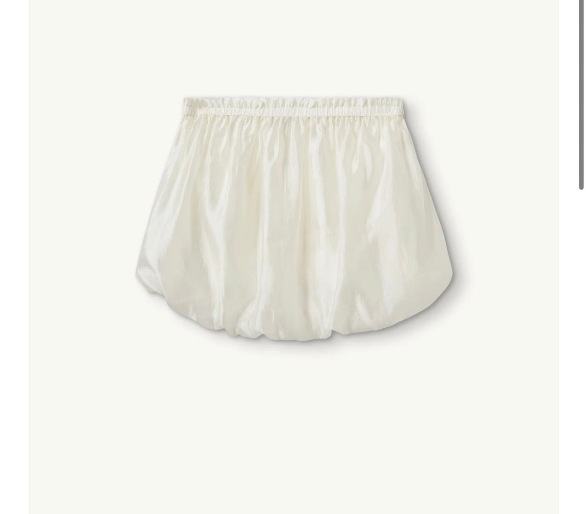 Gillian Balloon Top in White