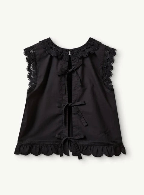 Kristen Cloth Top in Black