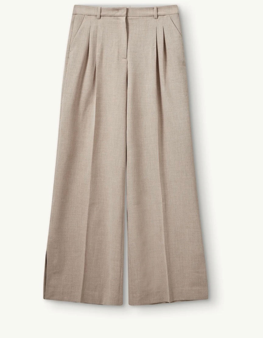 Pisano Pants in Beige Melange